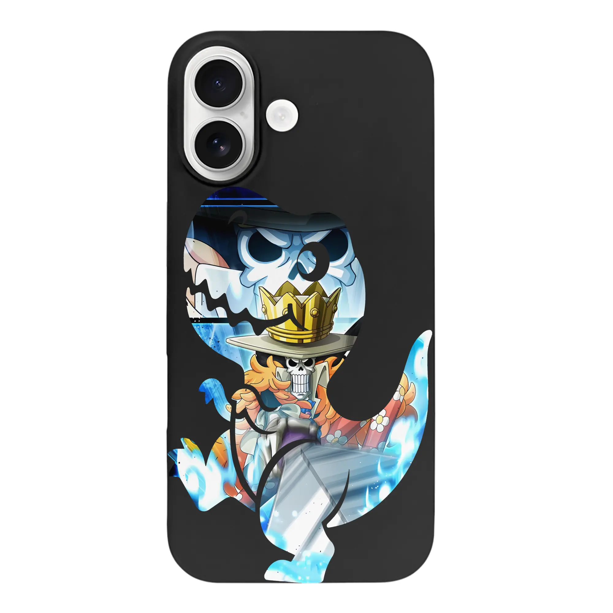 ワンピース グッズ ブルック - iPhone 17 シリーズ シリコンケース 薄型 耐衝撃 指紋防止 ソフトタッチカバー 精密フィット 傷防止 保護ケース iPhone 17/17 Air/17 Pro/17 Pro Max 対応